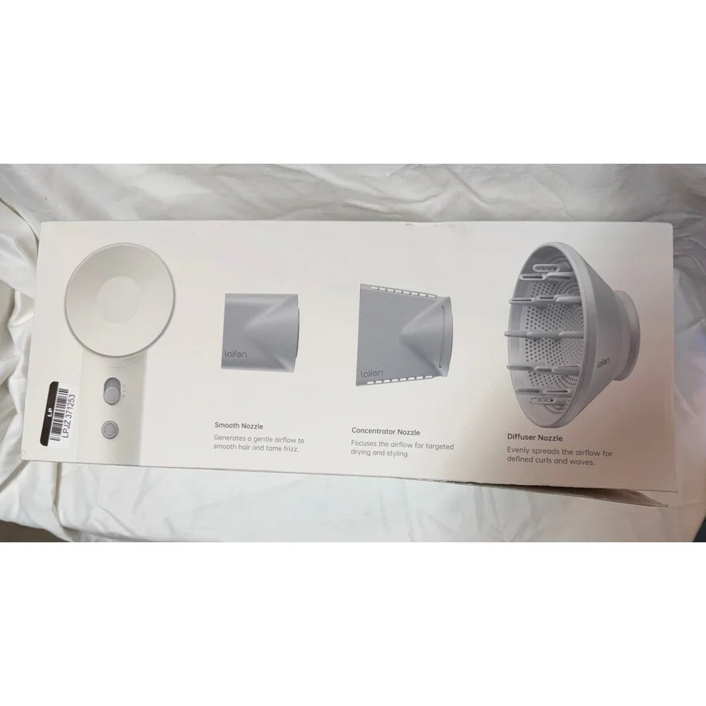 Laifen SE Hair Dryer Blow-Dryer Ionic Technology Temperature Cycling White - Picture 4 of 4